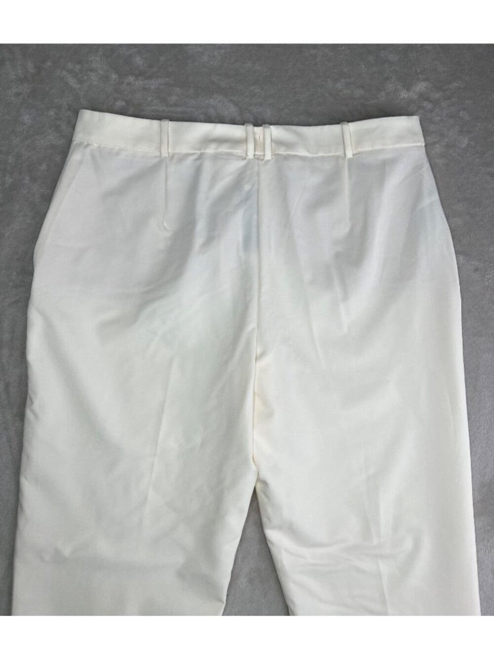 MNG Womens White Tapered Trousers Size 12 - Picture 10 of 16